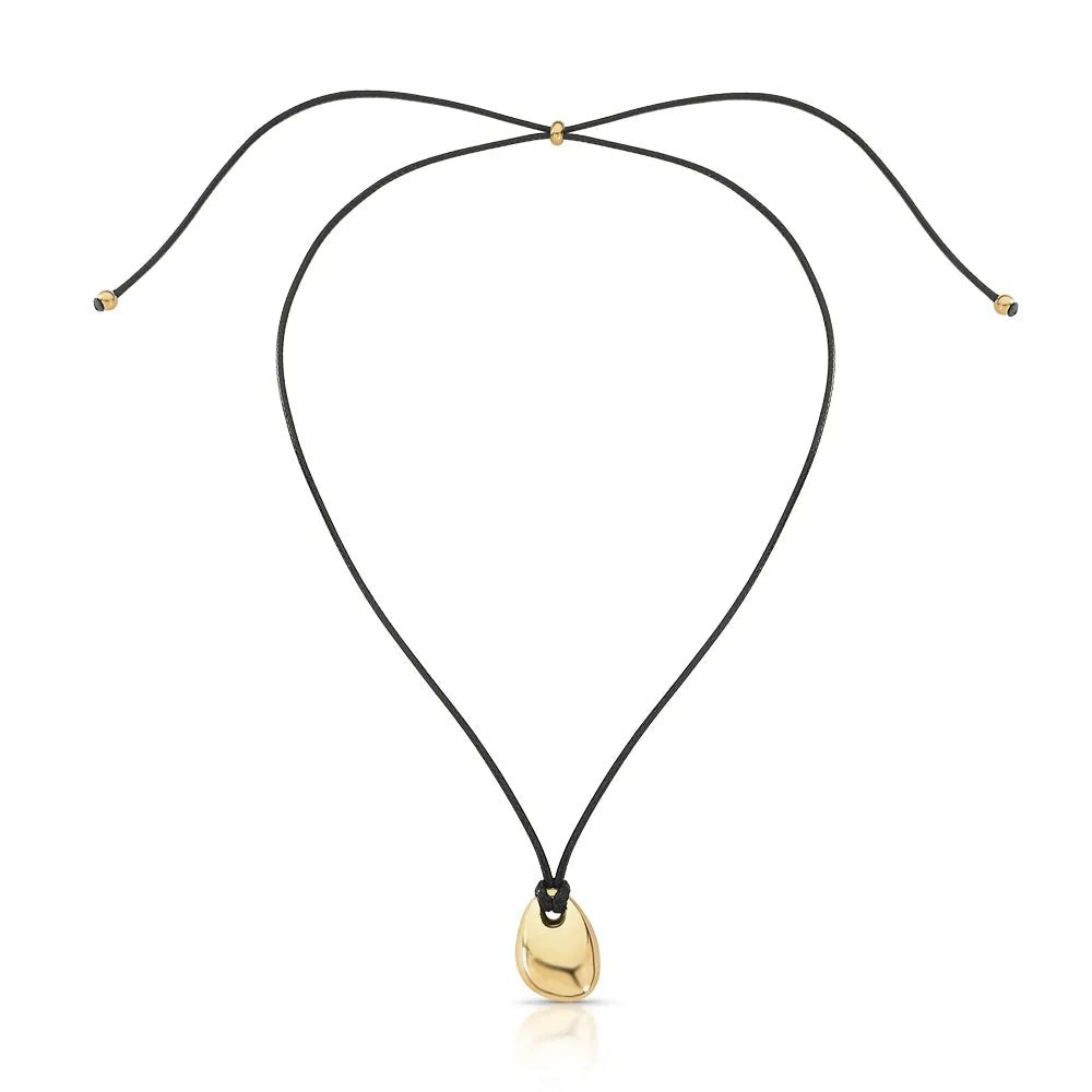 Kira Necklace Adjustable Cord Pendant - Luiza Jewelry