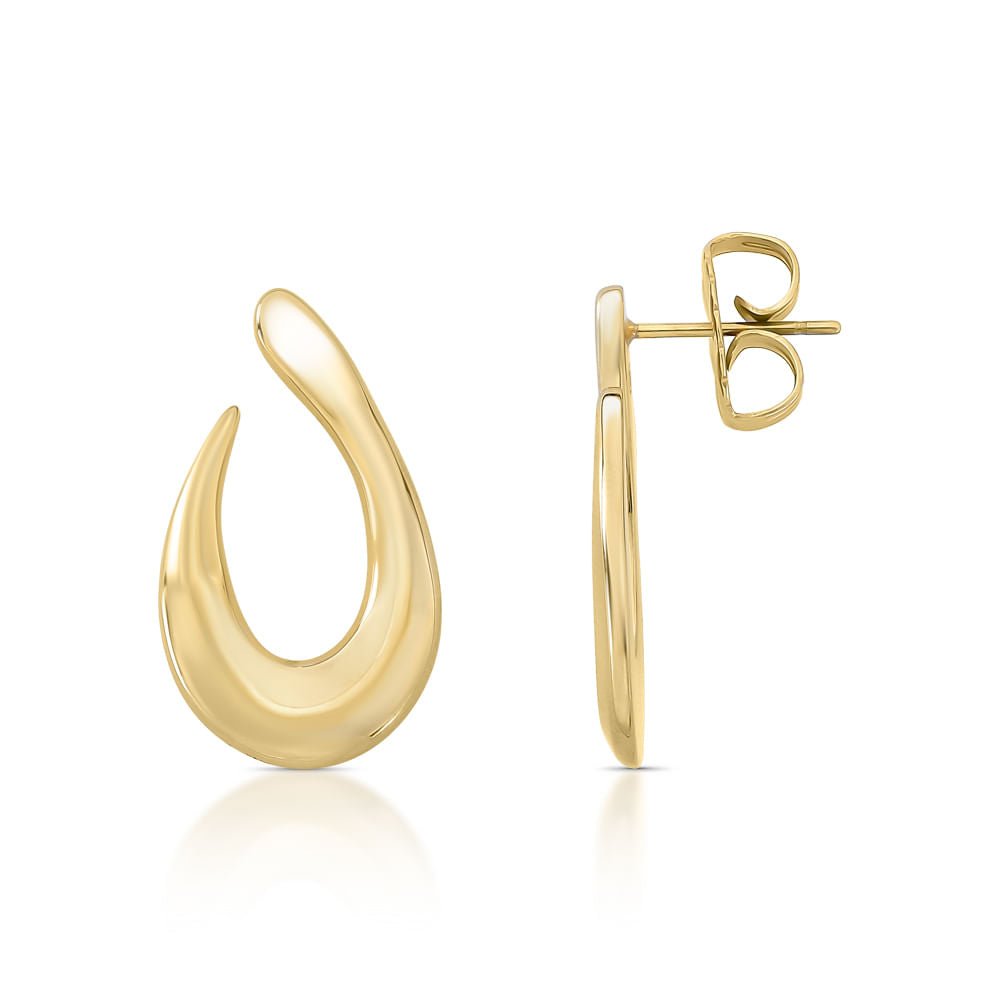Addy Sculptural Motion Earrings - Luiza Jewelry