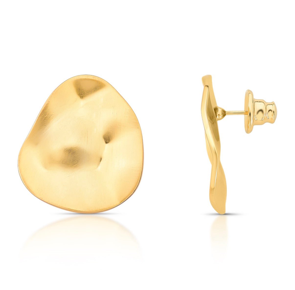 Crushed Glam Earrings - Luiza Jewelry