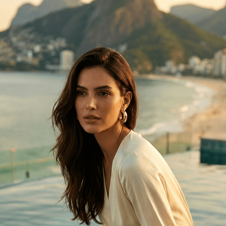 Faith City Gold Hoop Earrings - Luiza Jewelry