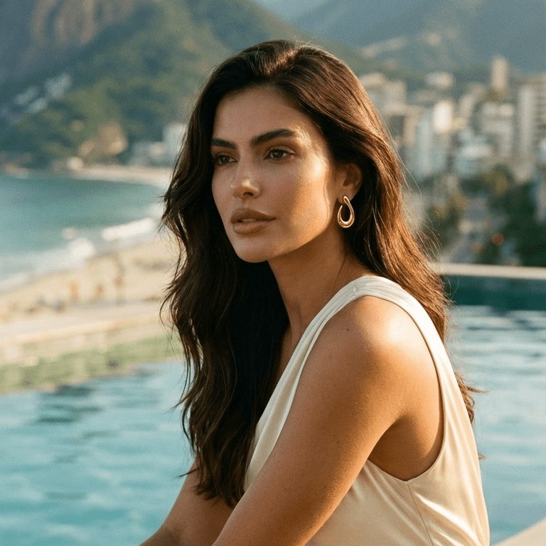 Addy Sculptural Motion Earrings - Luiza Jewelry