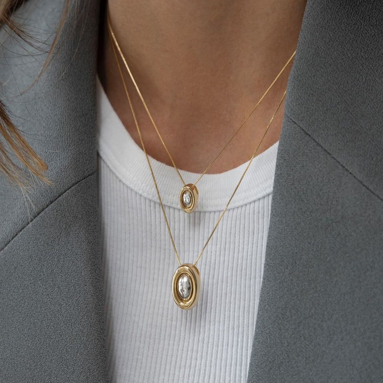 Alina Mix Metals Necklace