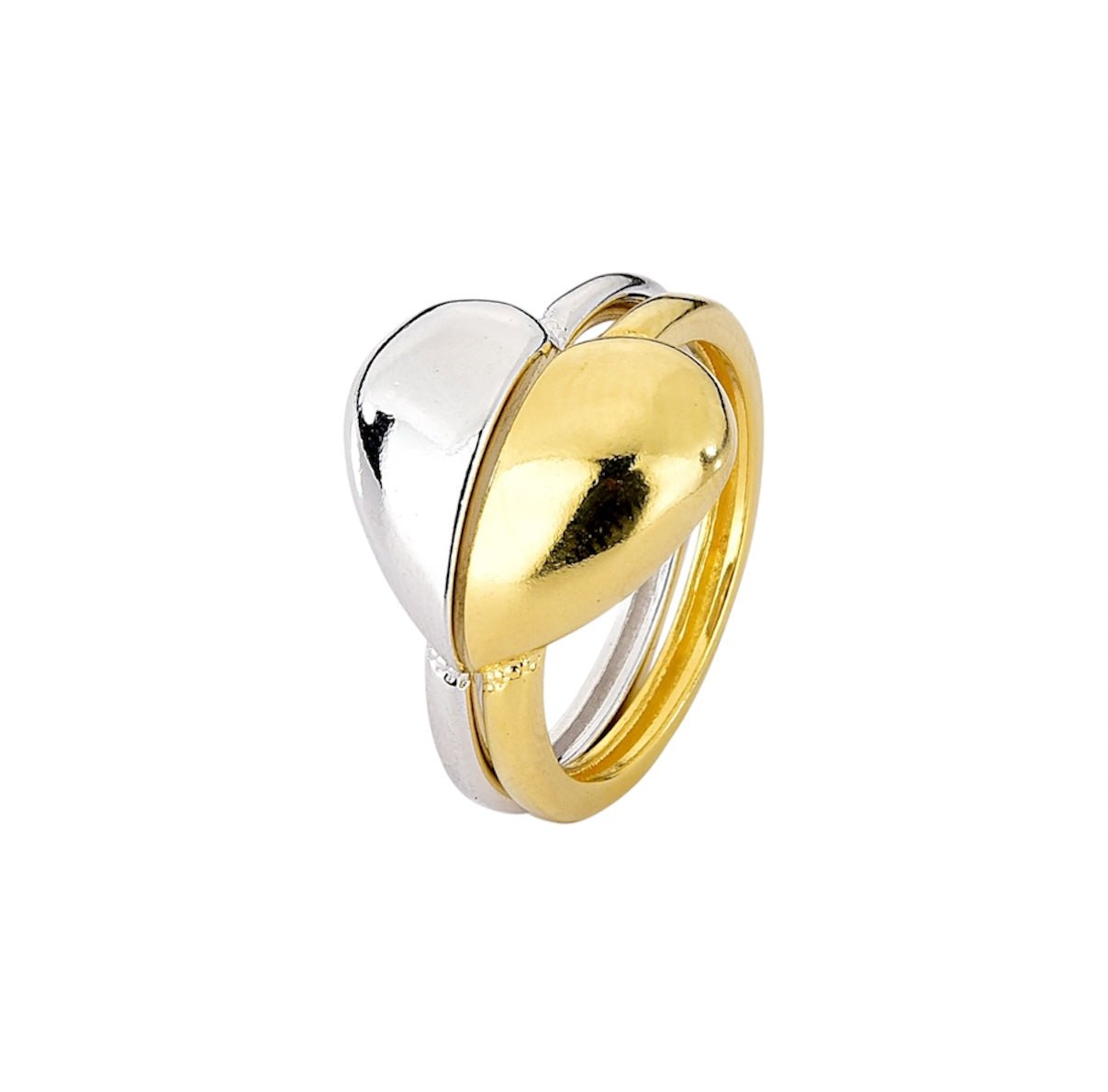 Clara Heart Ring - Luiza Jewelry