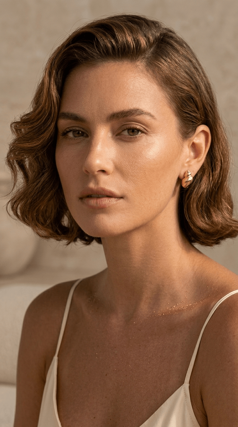 Gwen Solar Shell Earrings - Luiza Jewelry