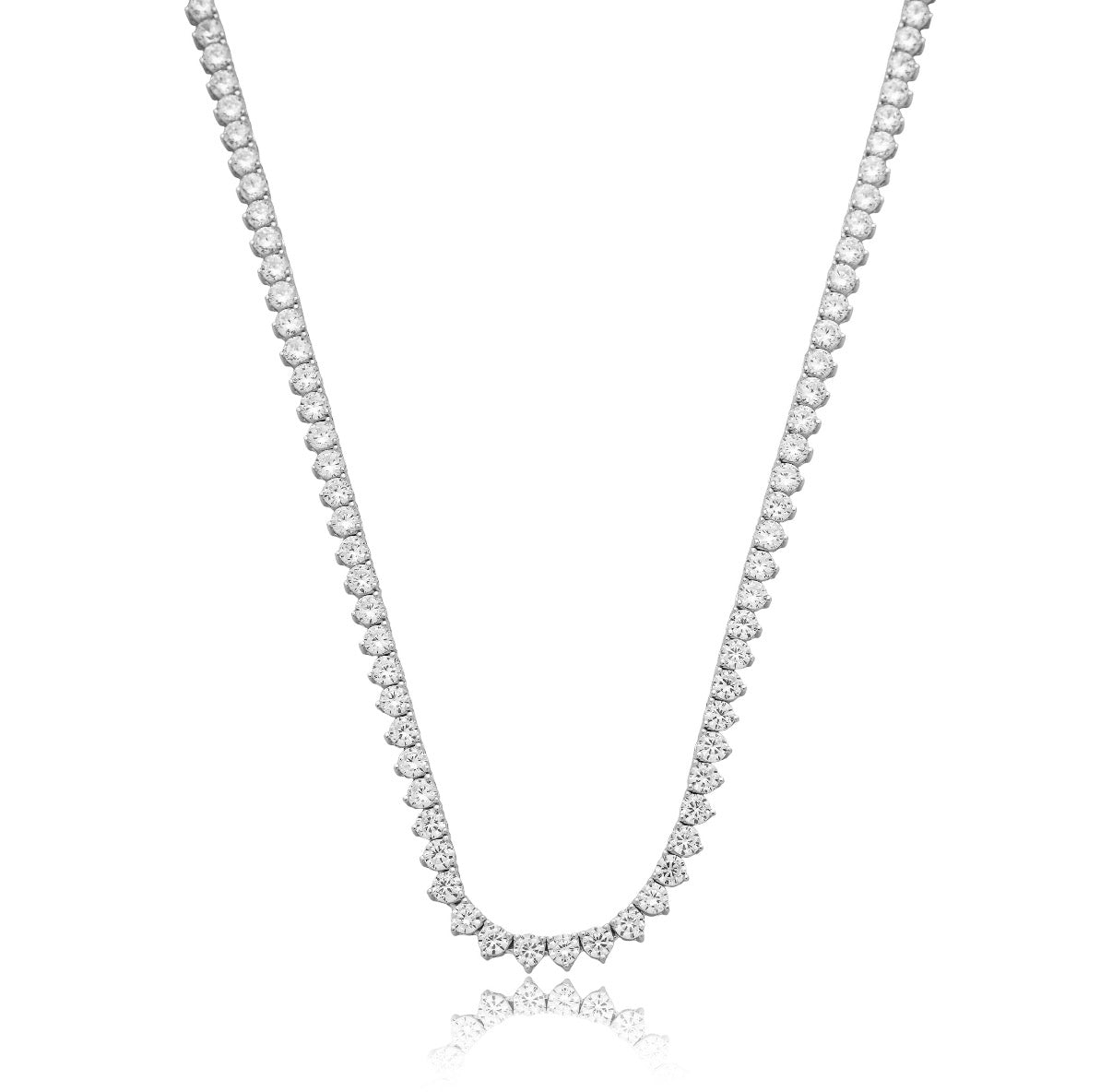 Raissa Tennis Necklace - Luiza Jewelry