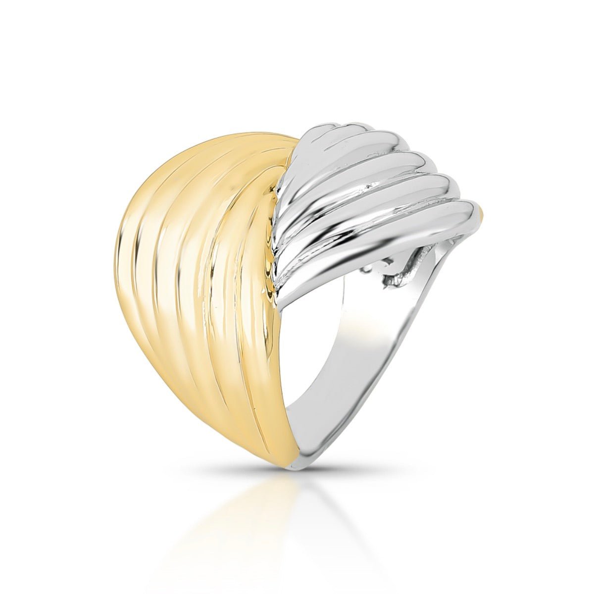 Darcy - Duo Wave Ring - Luiza Jewelry