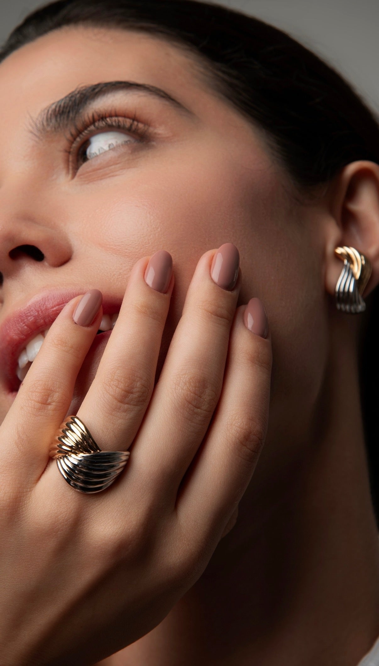Darcy - Duo Wave Ring - Luiza Jewelry